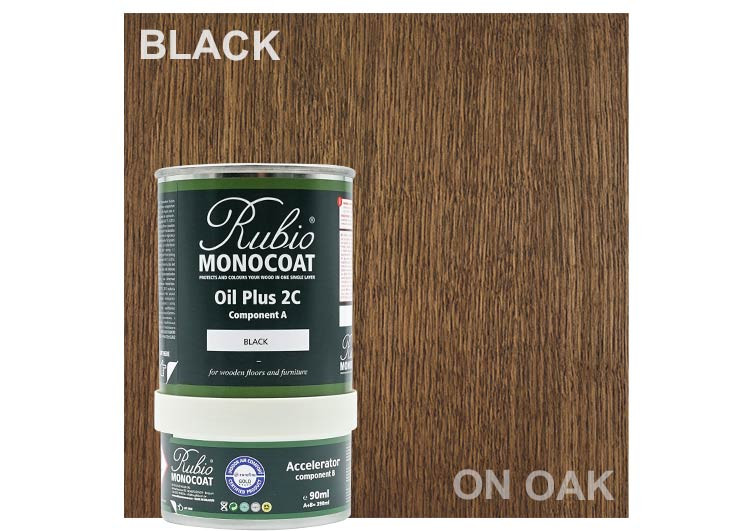 Rubio Monocoat Oil Plus 2C Black 390ml