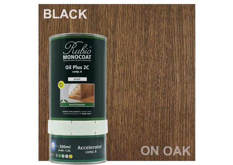 Rubio Monocoat Oil Plus 2C Black 1.3L