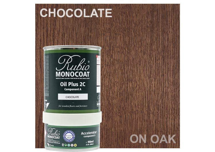 Rubio Monocoat Oil Plus 2C Chocolate 390ml