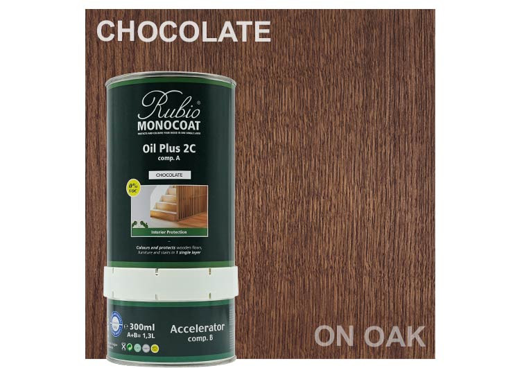 Rubio Monocoat Oil Plus 2C Chocolate 1.3L