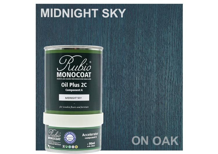 Rubio Monocoat Oil Plus 2C Midnight Sky 390ml