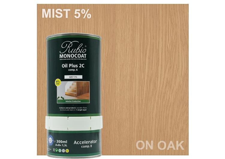 Rubio Monocoat Oil Plus 2C Mist 5% 1.3L