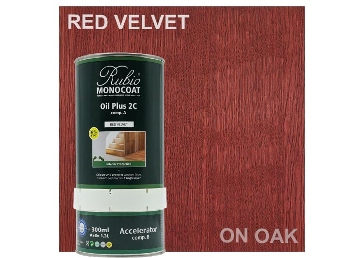 Rubio Monocoat Oil Plus 2C Red Velvet 1.3L