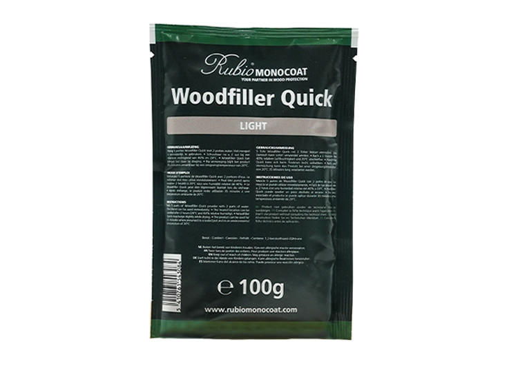 Rubio Monocoat Woodfiller in light 100g