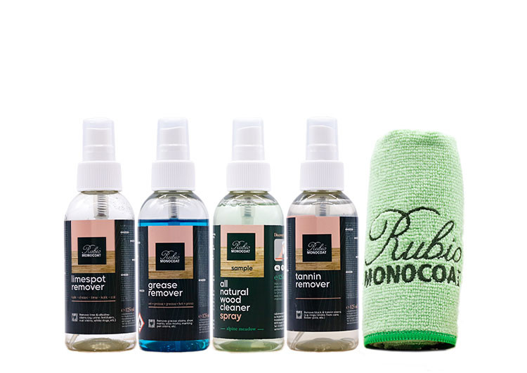 5 piece Rubio Monocoat Stain Removal Kit