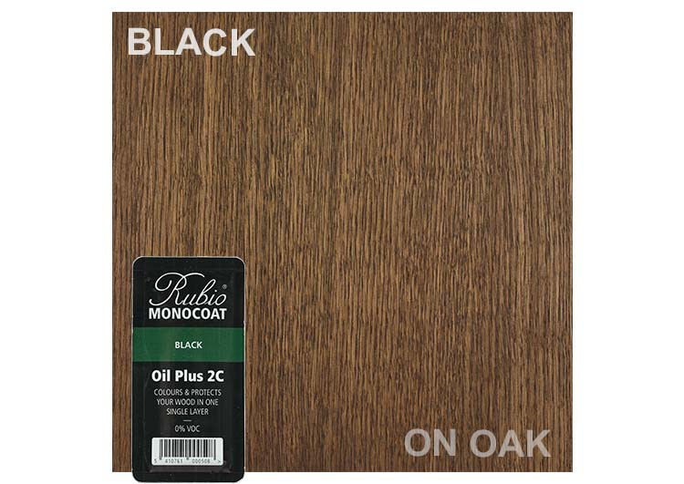Rubio Monocoat 6ml Oil Plus 2C Sample – Black