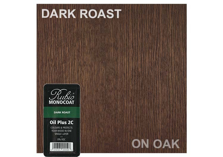 Rubio Monocoat 6ml Oil Plus 2C Sample – Dark Roast