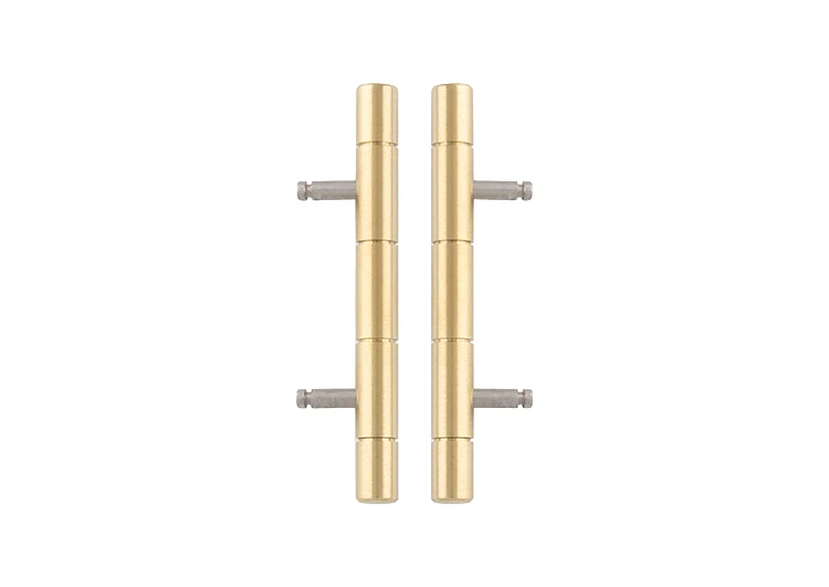 AW000-64-SBPVD Cabinet Brass Dummy Hinge - Satin Brass PVD