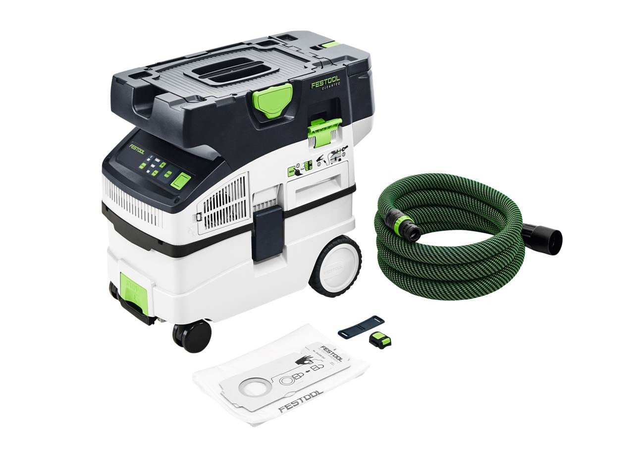 Festool CTLC MIDI I-Basic cordless dust extractor with hose and remote control
