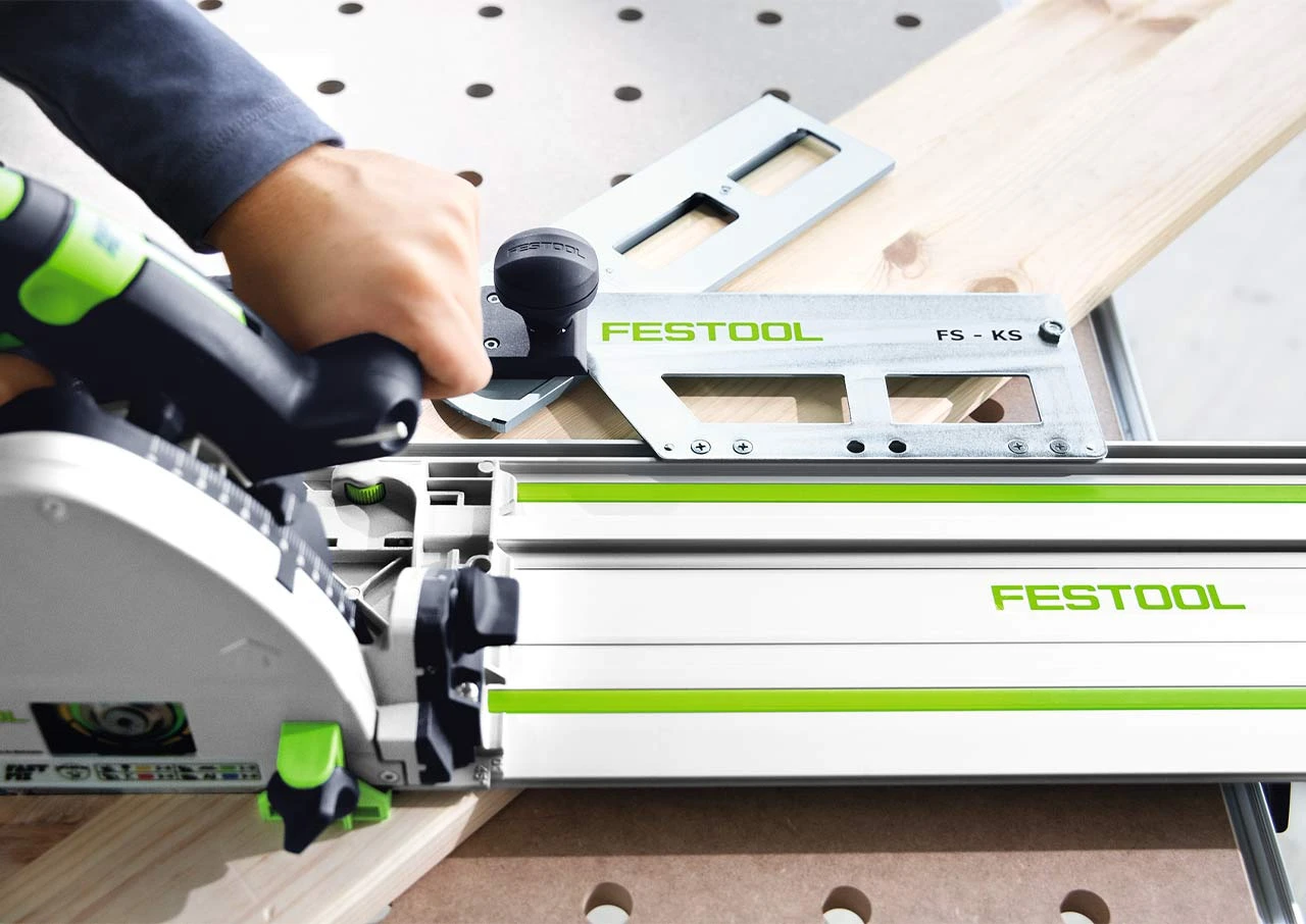Festool FS 1400/2 Guide Rail with Plunge Saw