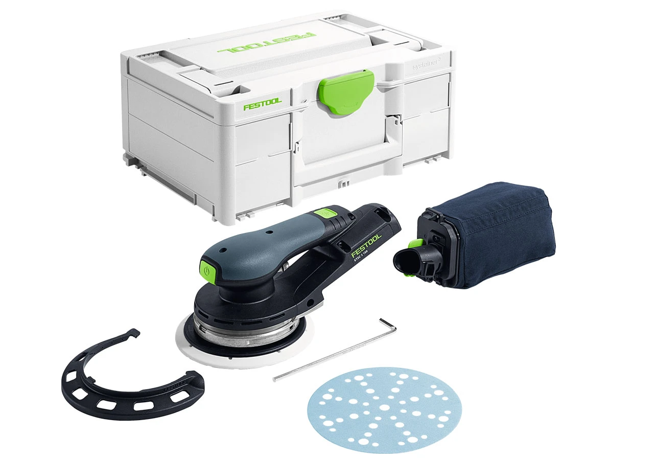 Festool ETSC 2 150-Basic Cordless Sander with Dust Bag and Systainer³