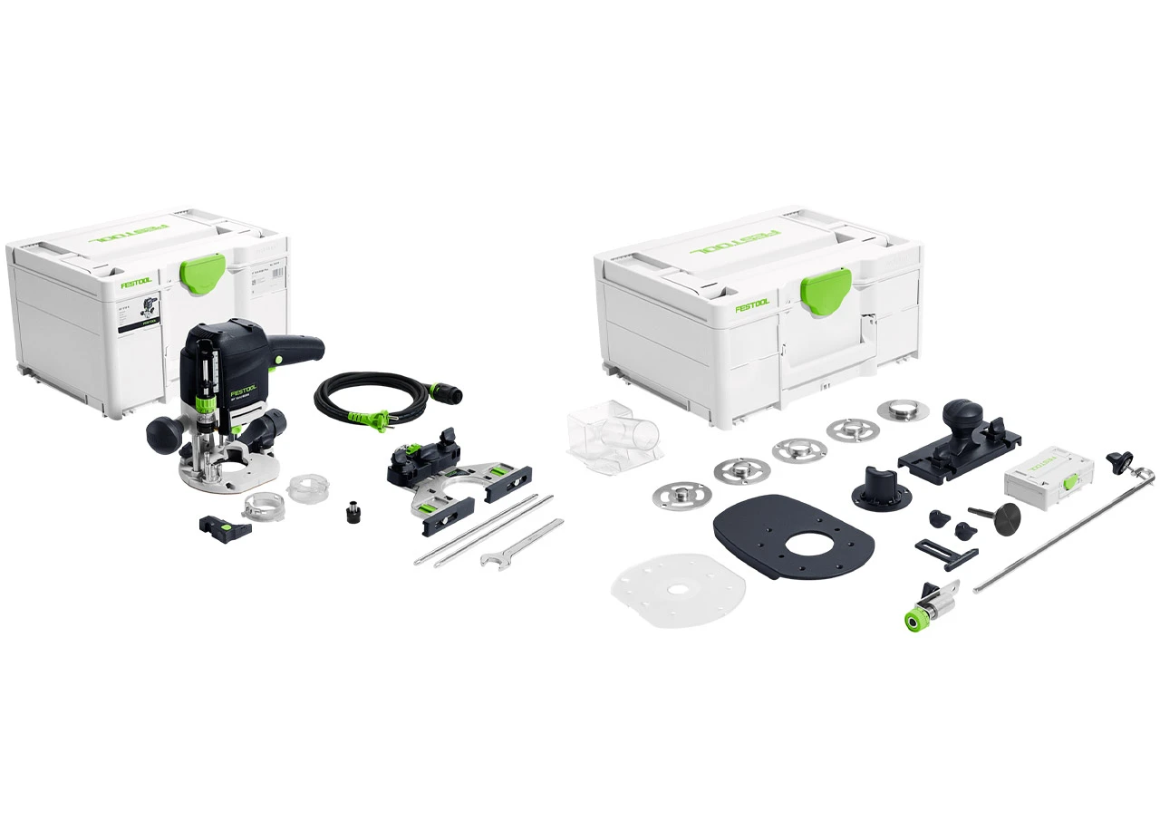 Festool OF 1010 REBQ-Set Router with ZS-OF 1010 M Accessory Set
