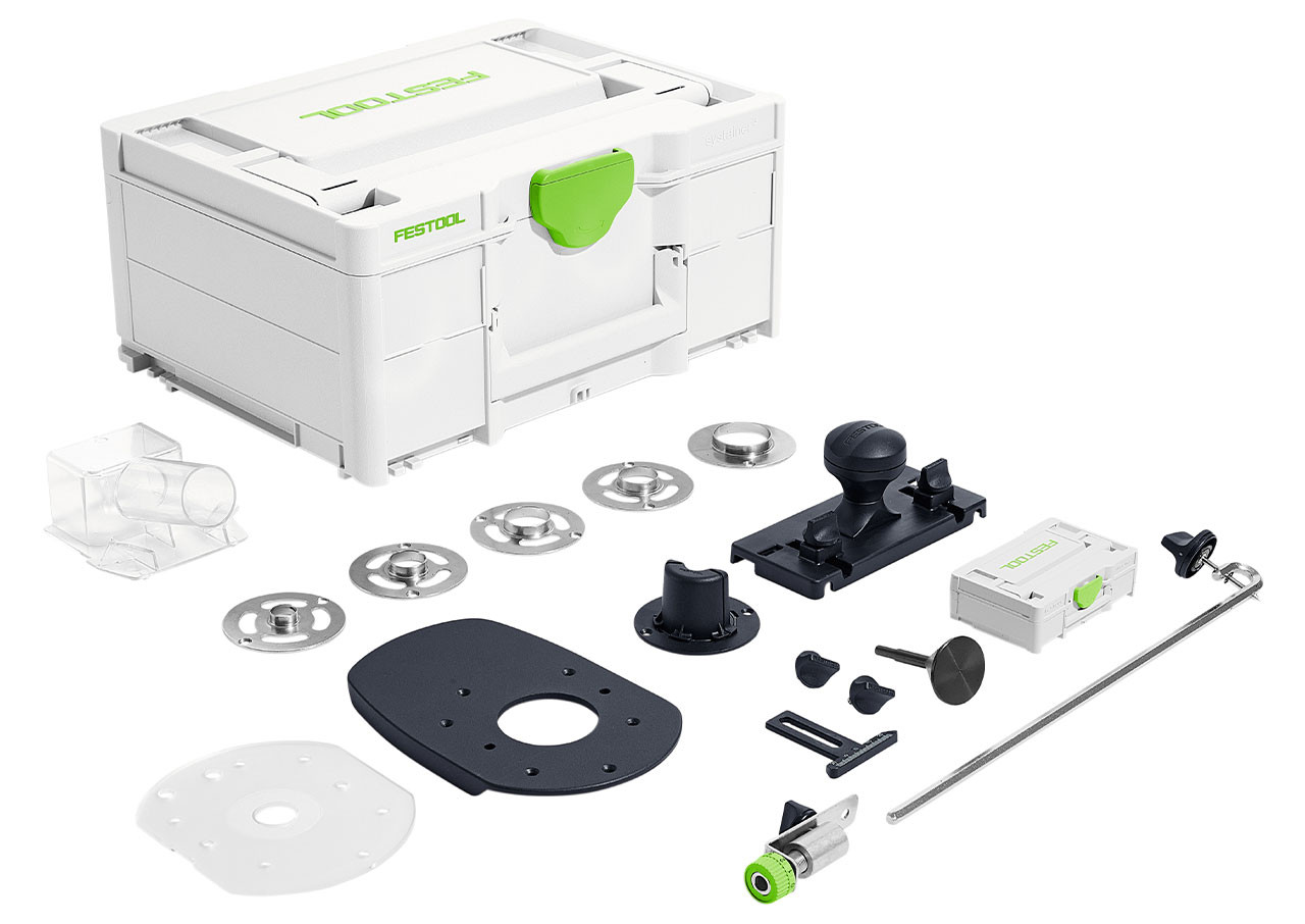 Festool ZS-OF 1010 M router accessory set with Systainer³ and routing accessories