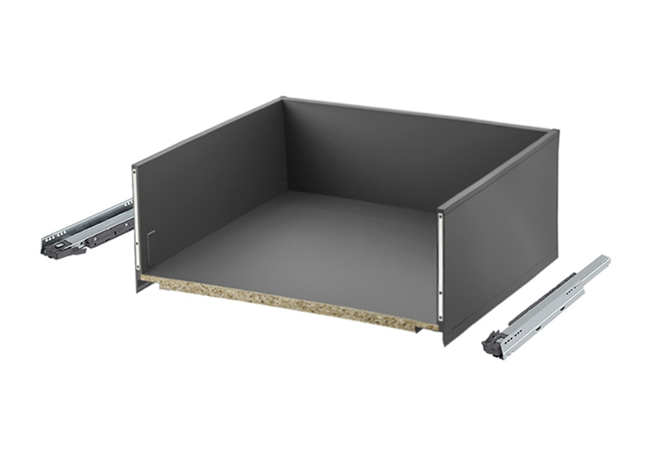 800mm Blum pre-assembled LEGRABOX F-height (241mm) drawer box with runners 800mm Blum pre-assembled LEGRABOX F-height (241mm) drawer box with runners