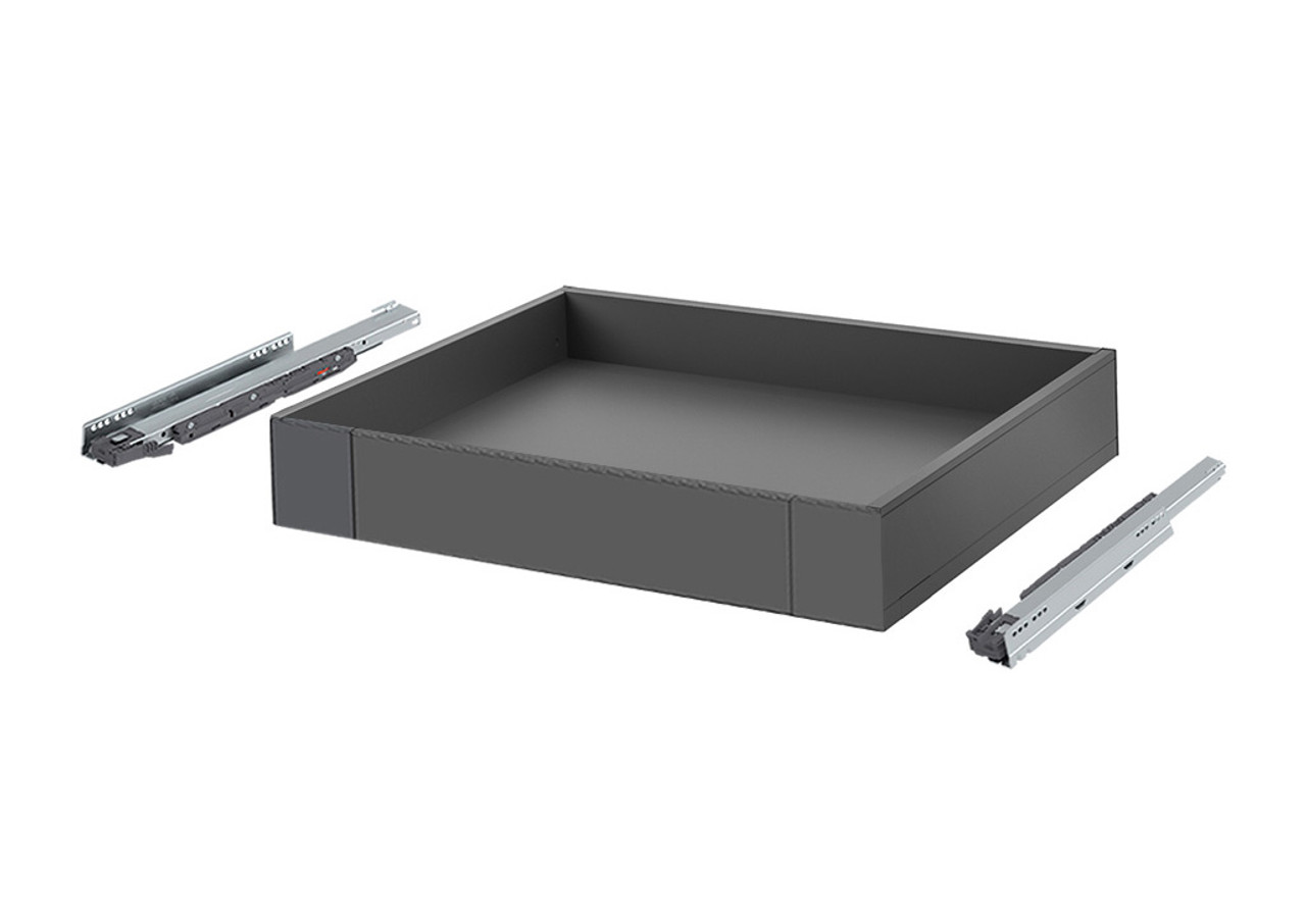 800mm Blum pre-assembled LEGRABOX M-height (90.5mm) internal drawer box with runners