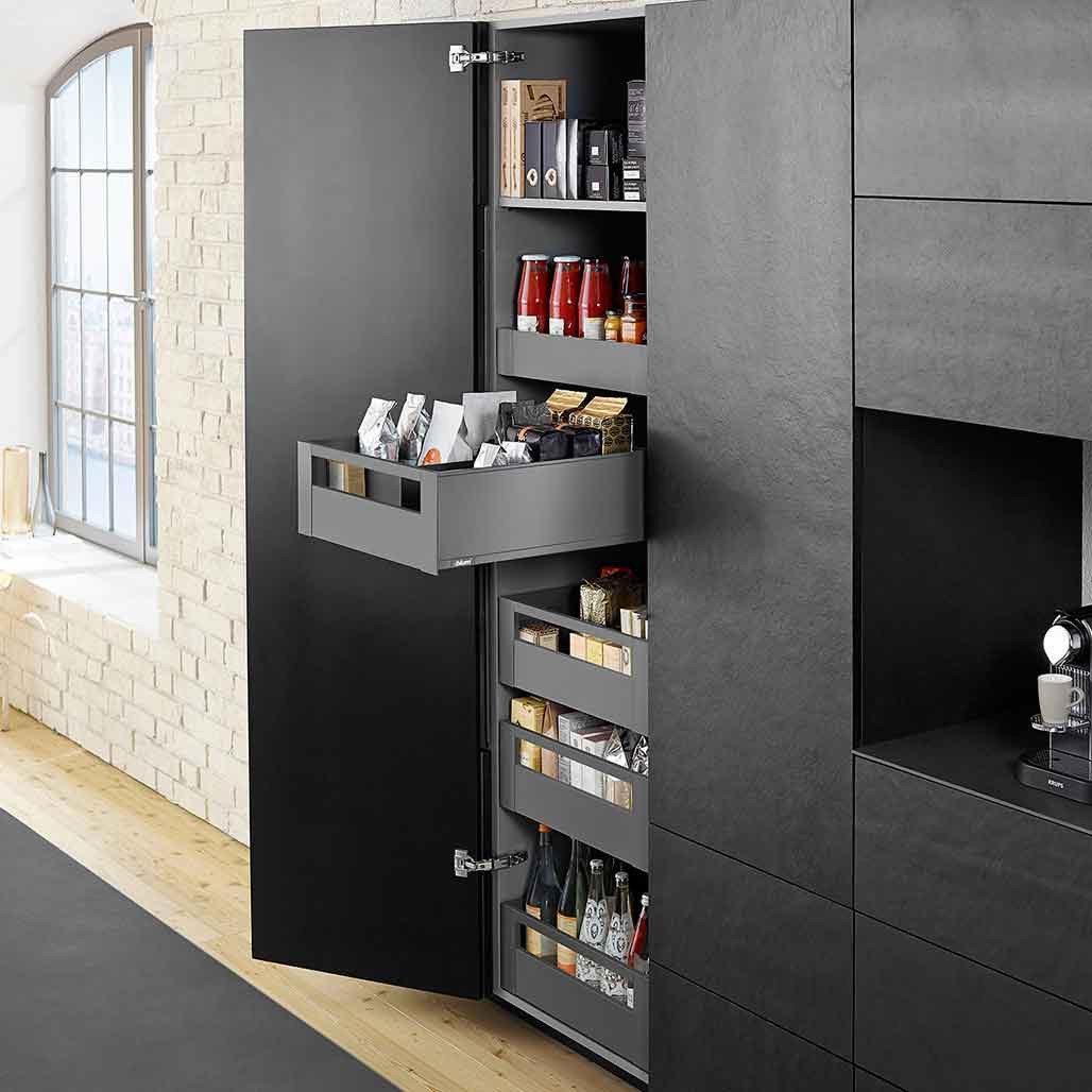 Blum 500mm LEGRABOX SPACE TOWER | 5-Drawer Gallery Fronts