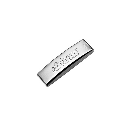 Blum 70.1503.BP hinge cover cap, embossed with the Blum brand name Blum 70.1503.BP hinge cover cap, embossed with the Blum brand name
