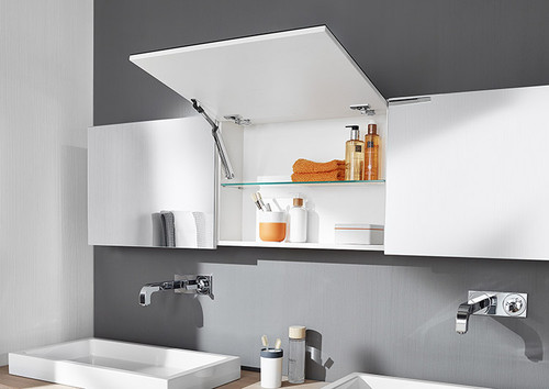 AVENTOS HK-XS is ideal for using all available wall cupboard space