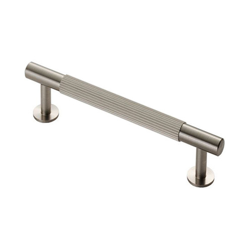 FTD710 Lines Pull Handle - Satin Nickel