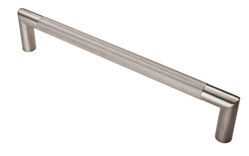 FTD Mitred Knurled Pull Handle - Satin Stainless Steel FTD Mitred Knurled Pull Handle - Satin Stainless Steel
