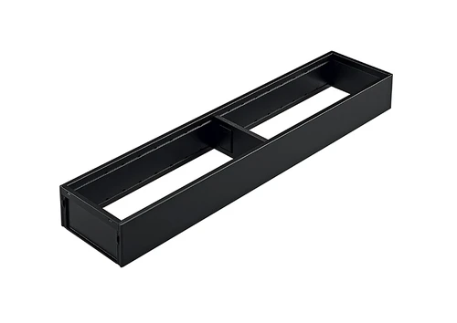 Blum AMBIA-LINE 100mm drawer frame in Carbon Black