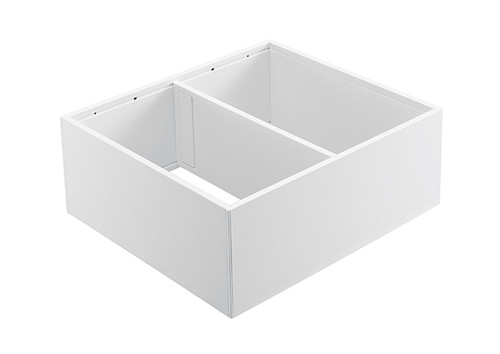 AMBIA-LINE Deep Drawer Frame - 242mm in Silk White AMBIA-LINE Deep Drawer Frame - 242mm in Silk White