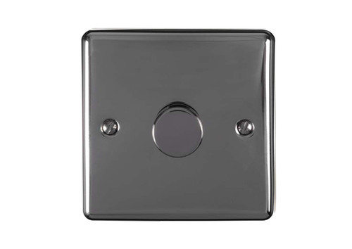 Enhance decorative dimmer switch in black nickel