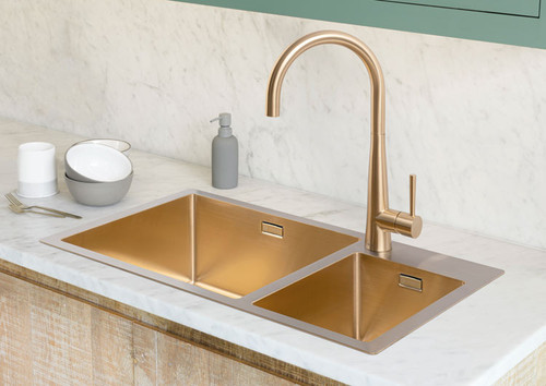 Ridley Single Lever Tap - Gold