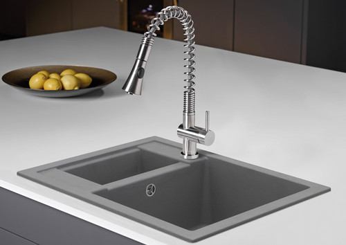 Spiro Pull-Out Spray Tap - Stainless Steel