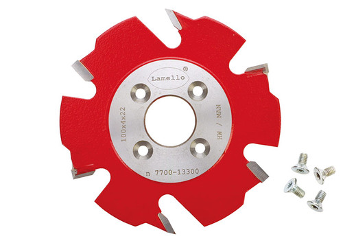 Tct blade with scoring teeth for cutting 4mm biscuit slots and other connectors in solid wood