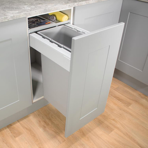 400mm Pull-Out TandemBin (42L)