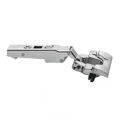 73T3590 hinge, nickel-plated for durability, with adjustable screws, Inserta boss assembly