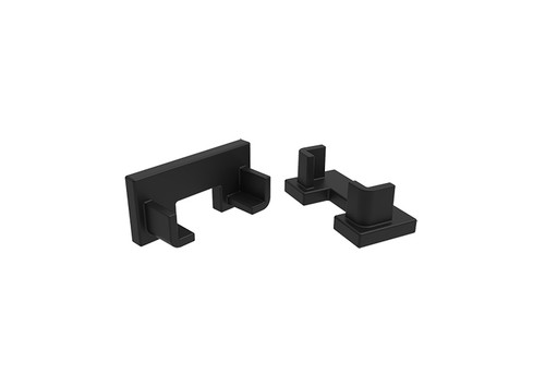 Black end cap set for Fino surface mounted profile