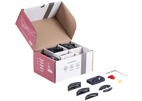 80-piece Lamello LC P-16 x 17 with Clamex P-14/10 connectors – precision joinery system for lightweight panel assembly using the Lamello P-System