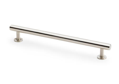 Alexander & Wilks round T-bar pull handles in 128mm & 160mm satin nickel