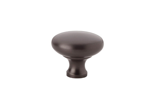 Alexander & Wilks AW836-38-DBZ Wade dark bronze cabinet knob, 38mm solid brass round profile for cabinetry and fitted furniture