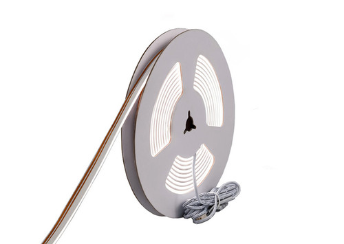 Sensio Razor X 4mm Pro free cut LED strip with colour-changing light for custom cabinet and kitchen installations.