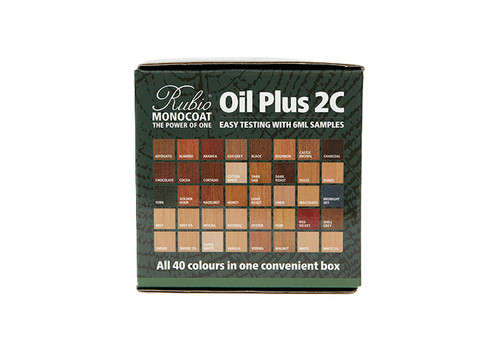 Rubio Monocoat Oil Plus 2C Sample Set 6ml Sachets