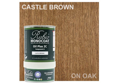 Rubio Monocoat Oil Plus 2C Castle Brown 390ml