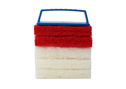 Rubio Monocoat Red & White Scrubby Set