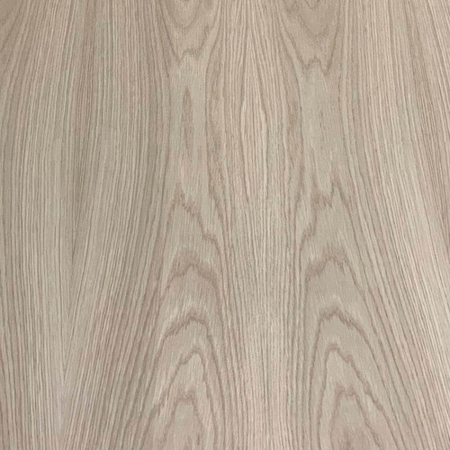 White oak crown cut veneered edged MDF panel with matching 1mm oak veneer edging