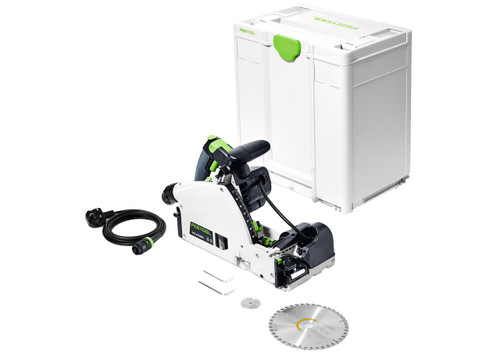 Festool TSV 60 KEBQ-Plus Plunge Saw with SYS3 M 437 Systainer