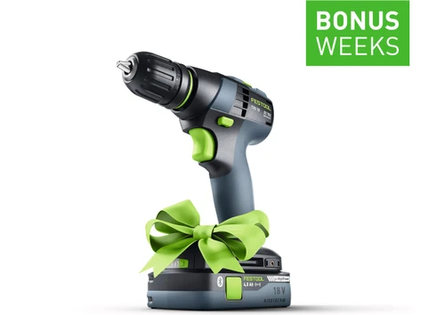 Festool Bonus Weeks - Claim a FREE TXS Cordless Drill