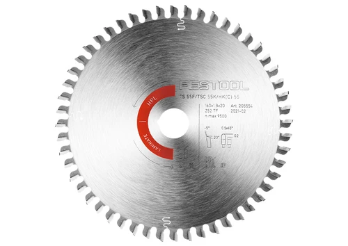 Festool 205554 160mm 52T Laminate HPL saw blade