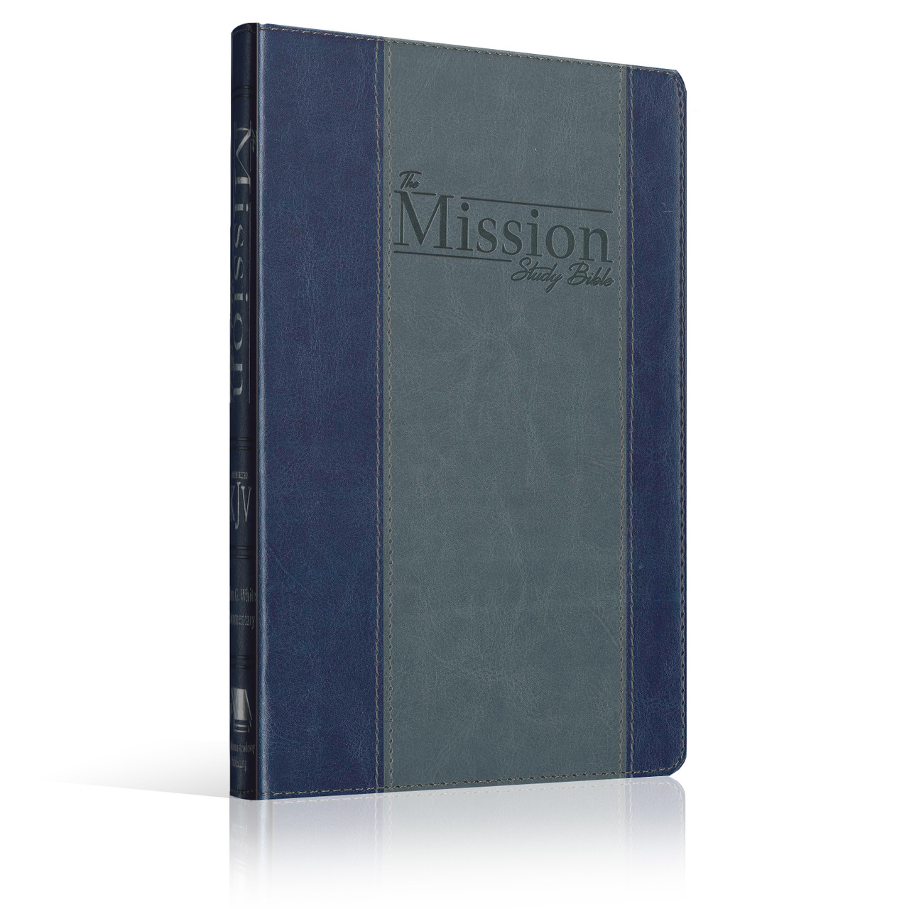 KJV Bible The Mission Study Bible (Silver & Sapphire) Amazing