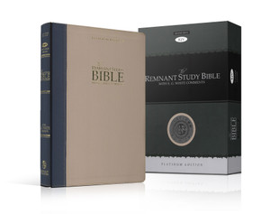 KJV Bible - Remnant Study Bible - Large Print - Blue and Taupe (Bible KJV) KJV Bible - Remnant Study Bible - Large Print - Blue and Taupe (Bible KJV)