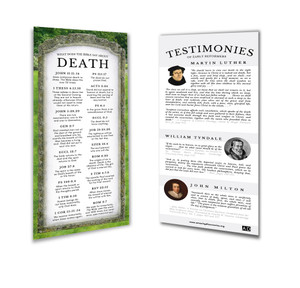 AD Bookmarks: What does the Bible Say About Death (25 Pack)