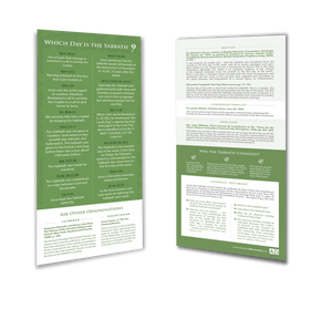 AD Bookmarks: Which Day Is The Sabbath? (1 bookmark)