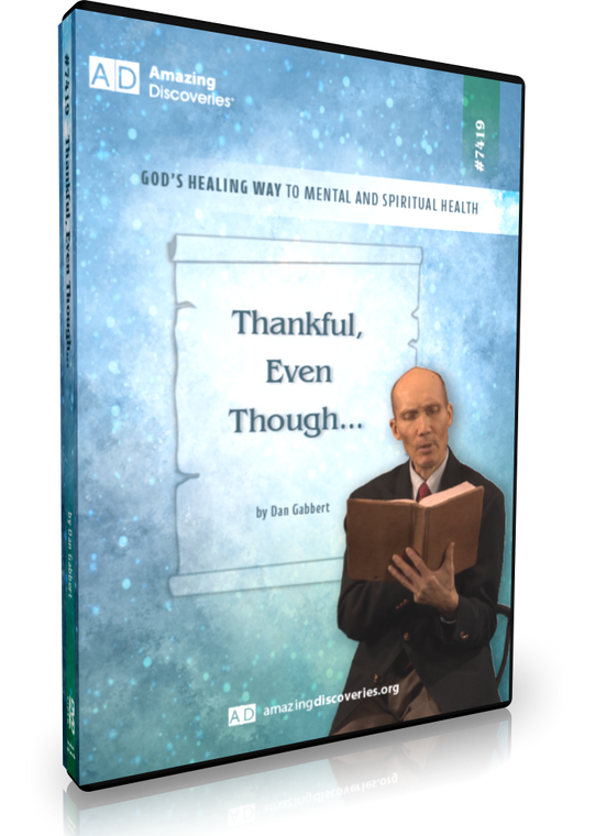 Gabbert - 7419: Thankful, Even Though... (DVD)