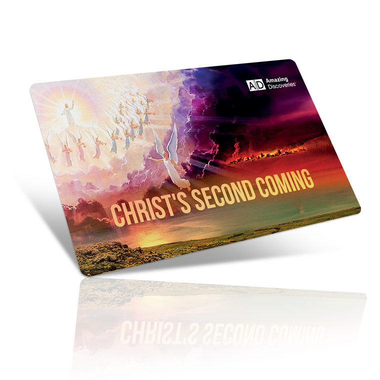 AD Sharing Card: Christ's Second Coming (100 Pack)